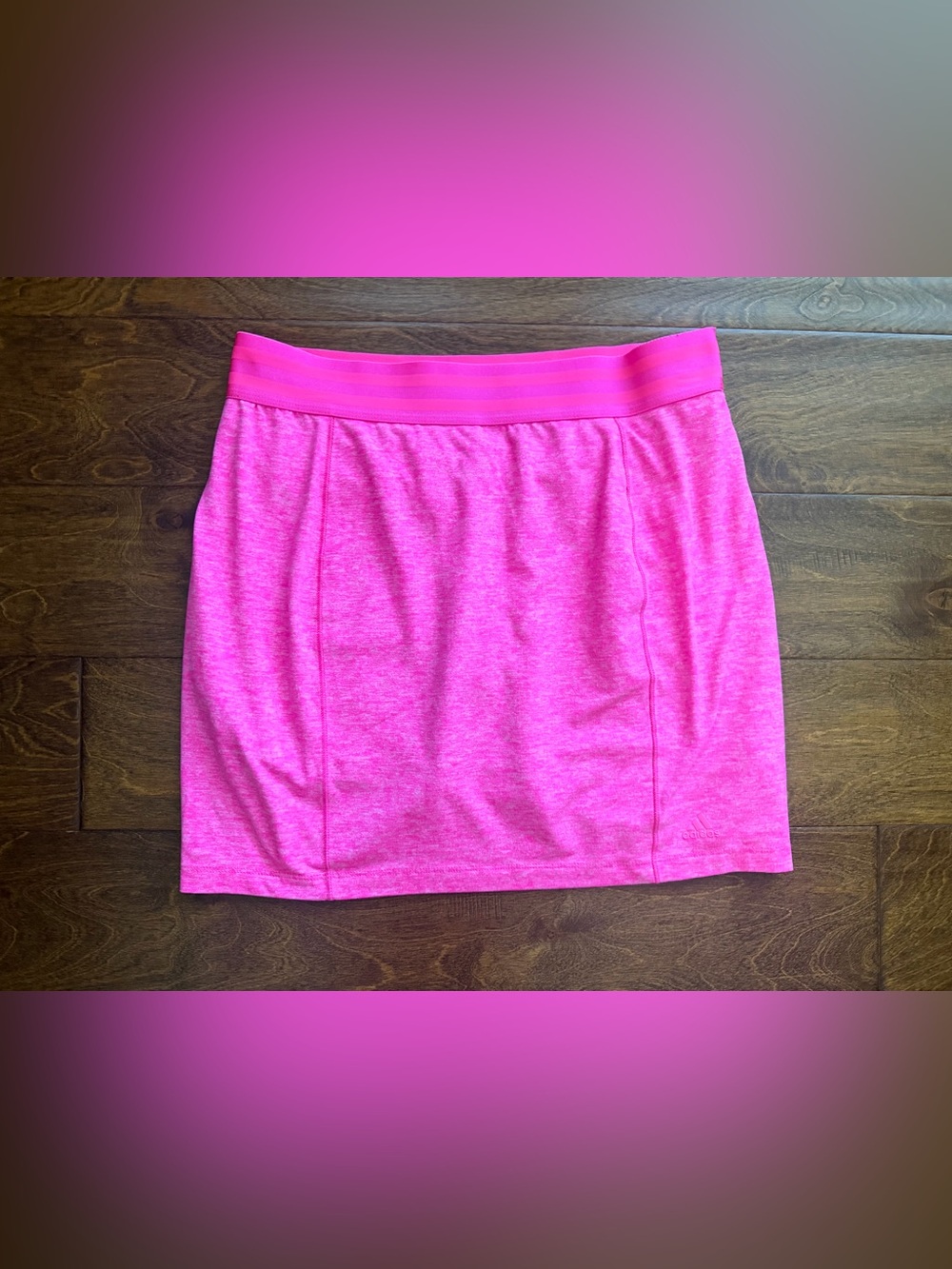 Adidas Golf Women's Skirt Skort Pink Wide Elastic EUC Small